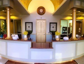 front view of front desk in Baytown