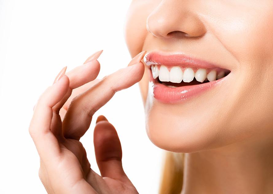Close up of a very nice smile